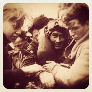 Canadian Spitfire pilot rescued WWII