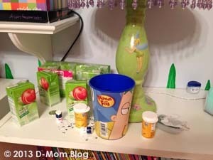 Diabetes Supplies Organizer