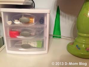 Diabetes Supplies Organizer