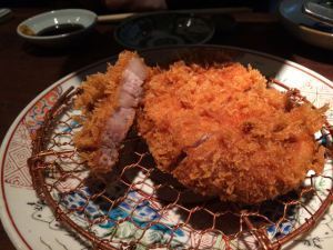 Crispy pork tonkatsu