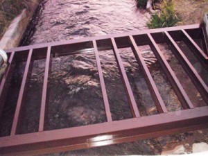 Where the water wheels will go