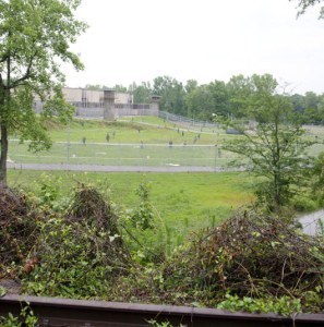 The Prison in AMC's The Walking Dead