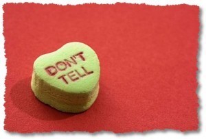 don't tell valentine