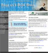 Read an E-Book Week 2012 website