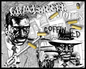 Coffin Ed Johnson and Grave Digger Jones by artist Jim Rugg.
