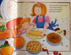 Page from The Night Before Thanksgiving