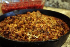 Dressing-in-skillet