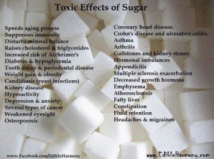 Toxic Effects of Sugar