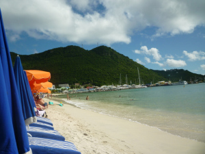 St Maarten beach