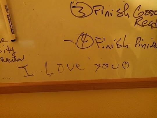 Brandon's love note