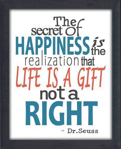 FR-11x14-Life Is A Gift (Grey Aqua Coral)