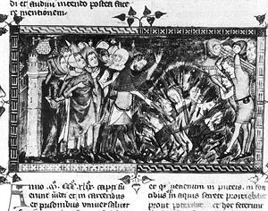 Burning of Jews during the Black Death epidemi...