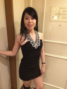 Akemi brought this dress for the wedding...which it turned out she couldn't wear because her shoulders were exposed. So, kimono it is!