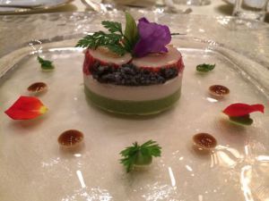 Symphony of the Sea: lobster, crab, and caviar.