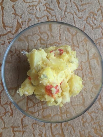 vegan curry potato salad