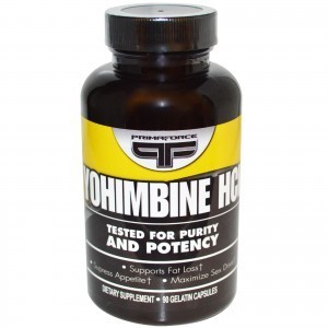 Primaforce Yohimbine HCL weight loss pill.