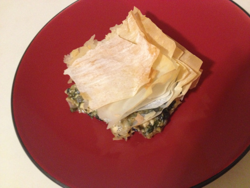 vegan spanakopita 2
