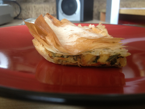 vegan spanakopita 3