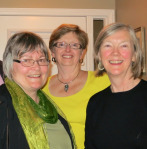With Nancy and Frances at Ottawa Book Club