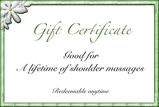 gift certificate