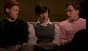 In this version, Audrey goes hunting and snares two guys--not just one.