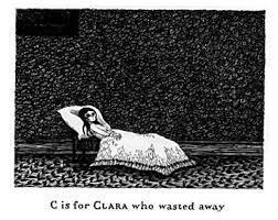 I love all things Edward Gorey.