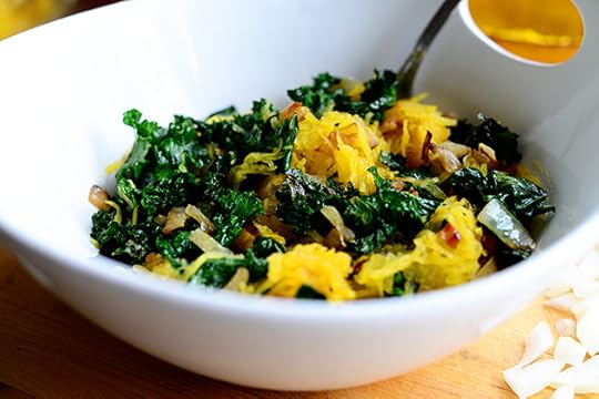 Spaghetti Squash with Kale
