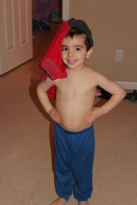 Nicholas pajama head