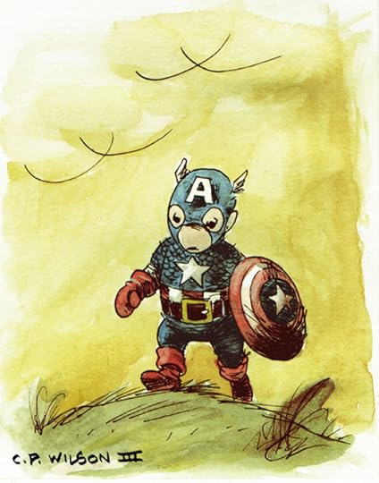 Captain America Winnie the Pooh