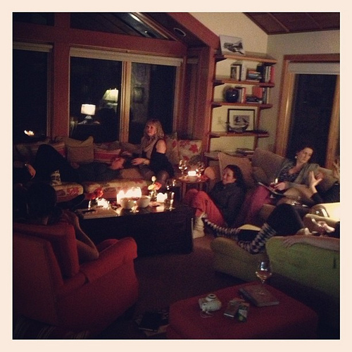 Radiating goodness with these ladies.