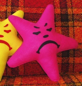 One unhappy star!
