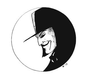v