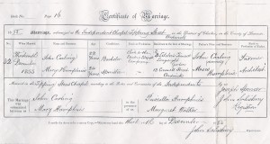 Thomas Rathbone and Mary Rathbone