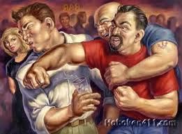 brawling