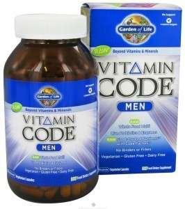 Garden of Life Vitamin Code Men.