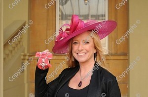 Roz with medal