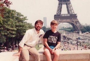 Justin and Ed in France