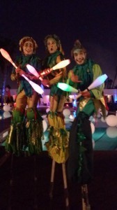Autotask Stilt Dancers