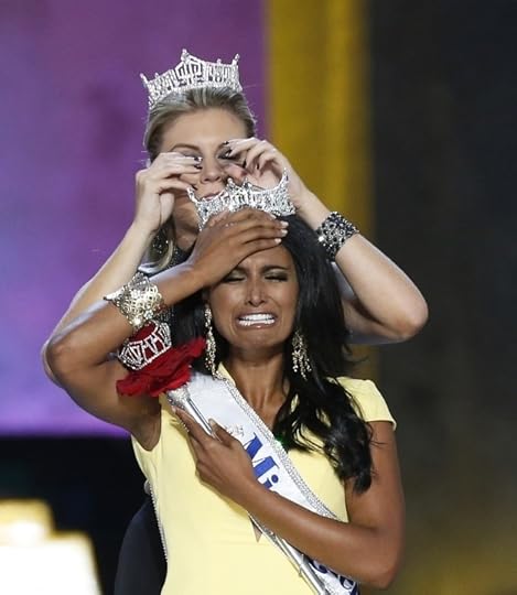 Sunday night Nina Davuluri, Miss New York, was crowned the winner the 2014 Miss America Pageant. She is the first contestant of Indian descent to be crowned Miss America.
