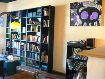 Relax in the intimate library