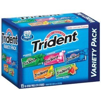 Stuff their stockings with gum, because they won't find it at Disney World.