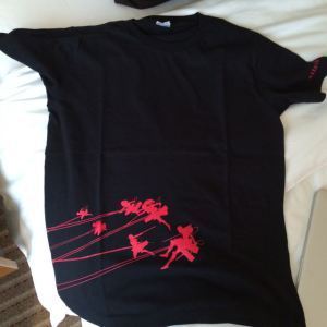 New t-shirt. Bonus points if you can guess the anime. Randomness, you got this! 