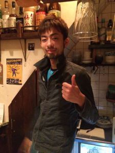 Our friendly bartender.