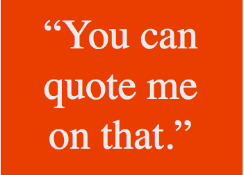 quote me