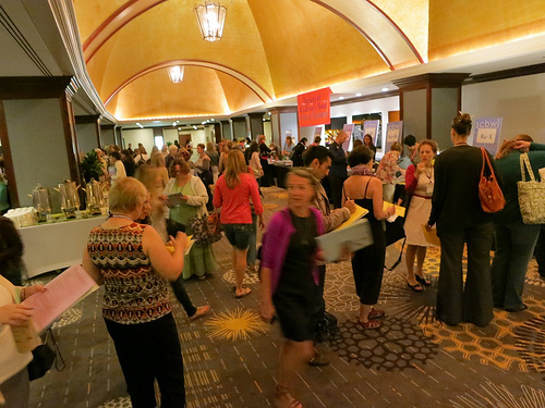 First morning of the conference.