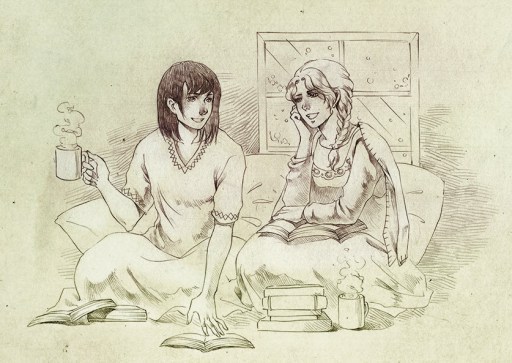 Snow Day by rougemie