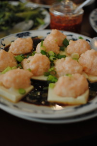 steamed tofu