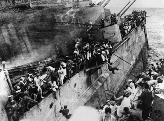 Escaping the Prince of wales Dec 10, 1941; Wikimedia Commons