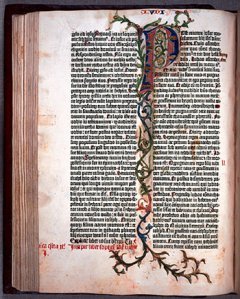 Gutenberg Bible Page