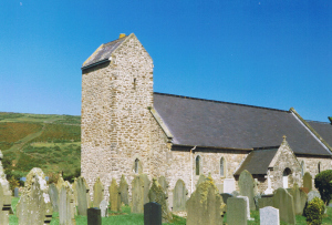 Rhossili church in the Gower: a long way from Jerusalem